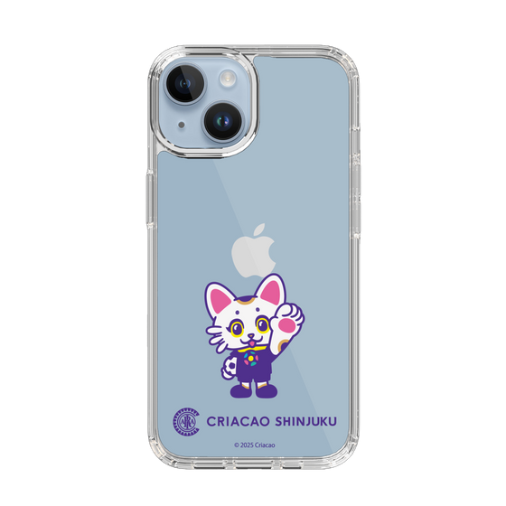 スリムプロテクションケース［ クリアソン新宿 - くりあにゃん - ハイタッチ ］