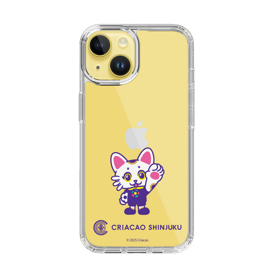 スリムプロテクションケース［ クリアソン新宿 - くりあにゃん - ハイタッチ ］
