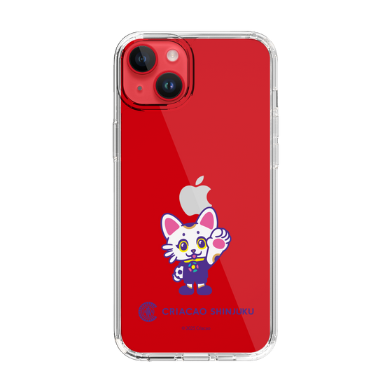 スリムプロテクションケース［ クリアソン新宿 - くりあにゃん - ハイタッチ ］
