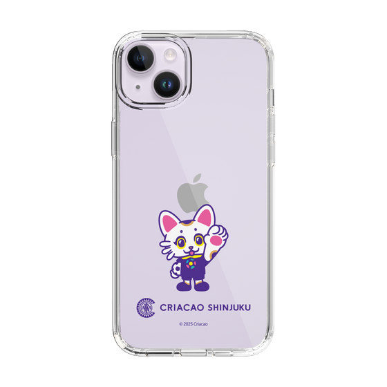 スリムプロテクションケース［ クリアソン新宿 - くりあにゃん - ハイタッチ ］