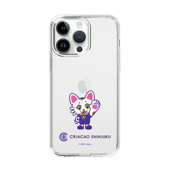 スリムプロテクションケース［ クリアソン新宿 - くりあにゃん - ハイタッチ ］