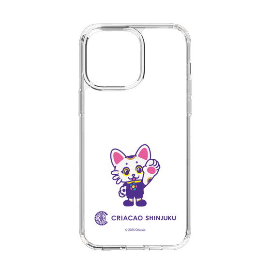 スリムプロテクションケース［ クリアソン新宿 - くりあにゃん - ハイタッチ ］