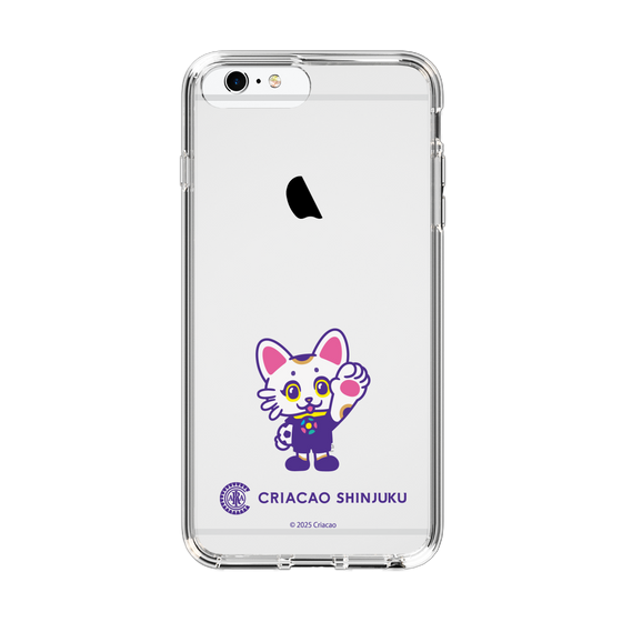 スリムプロテクションケース［ クリアソン新宿 - くりあにゃん - ハイタッチ ］
