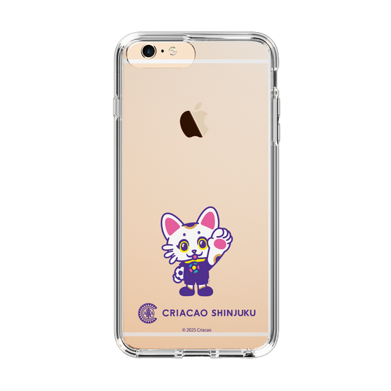 スリムプロテクションケース［ クリアソン新宿 - くりあにゃん - ハイタッチ ］