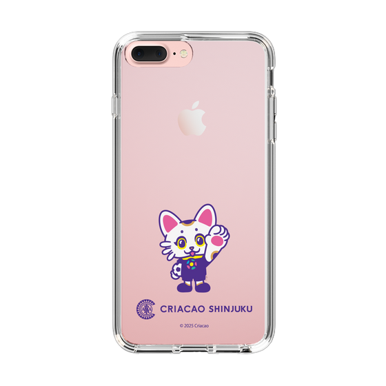 スリムプロテクションケース［ クリアソン新宿 - くりあにゃん - ハイタッチ ］