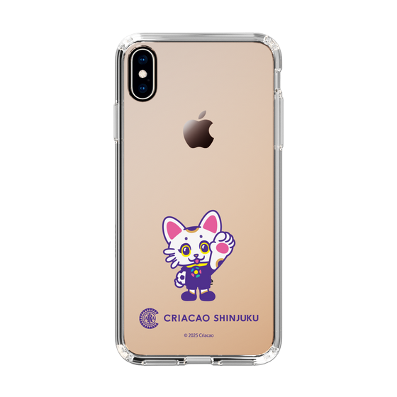 スリムプロテクションケース［ クリアソン新宿 - くりあにゃん - ハイタッチ ］
