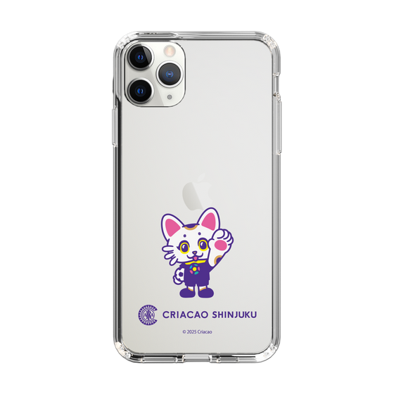 スリムプロテクションケース［ クリアソン新宿 - くりあにゃん - ハイタッチ ］