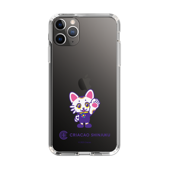 スリムプロテクションケース［ クリアソン新宿 - くりあにゃん - ハイタッチ ］