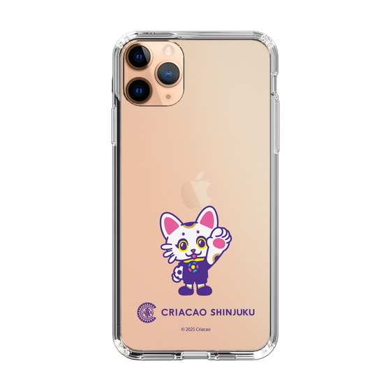 スリムプロテクションケース［ クリアソン新宿 - くりあにゃん - ハイタッチ ］
