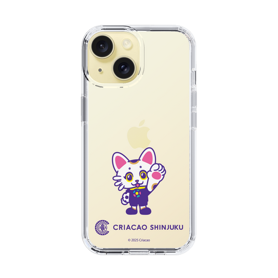 スリムプロテクションケース［ クリアソン新宿 - くりあにゃん - ハイタッチ ］