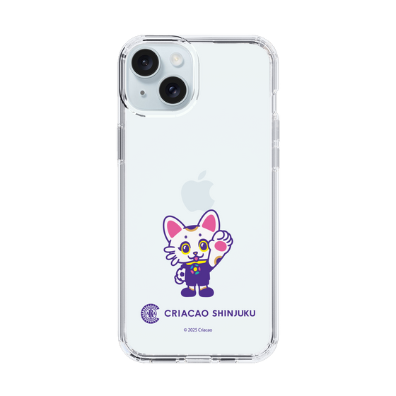 スリムプロテクションケース［ クリアソン新宿 - くりあにゃん - ハイタッチ ］