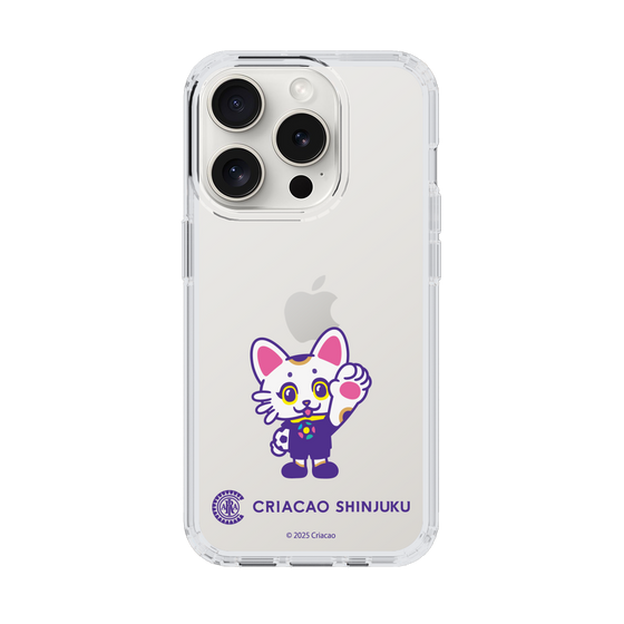 スリムプロテクションケース［ クリアソン新宿 - くりあにゃん - ハイタッチ ］