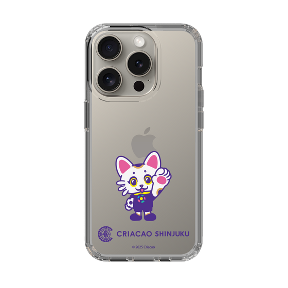 スリムプロテクションケース［ クリアソン新宿 - くりあにゃん - ハイタッチ ］