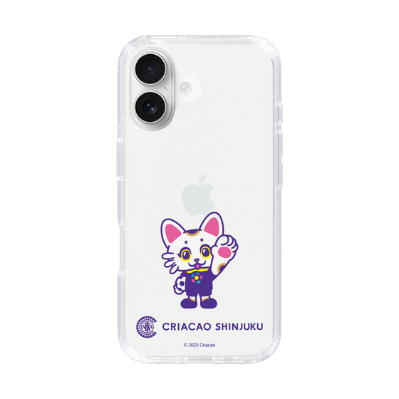 スリムプロテクションケース［ クリアソン新宿 - くりあにゃん - ハイタッチ ］