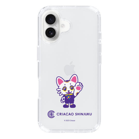 スリムプロテクションケース［ クリアソン新宿 - くりあにゃん - ハイタッチ ］
