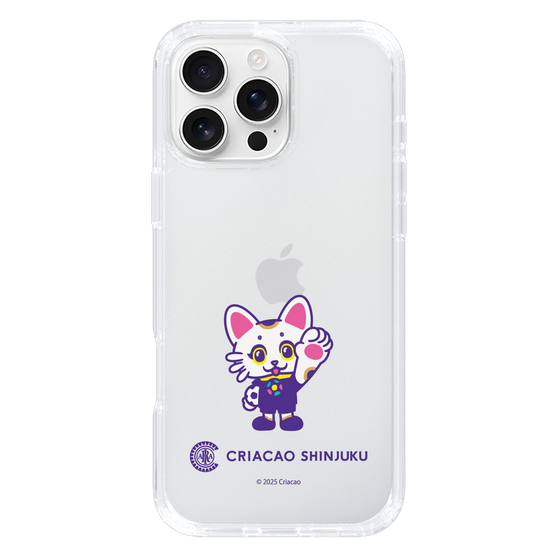 スリムプロテクションケース［ クリアソン新宿 - くりあにゃん - ハイタッチ ］