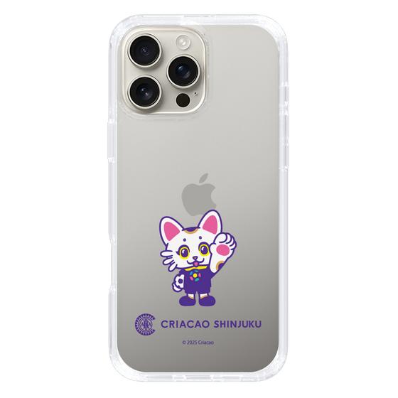 スリムプロテクションケース［ クリアソン新宿 - くりあにゃん - ハイタッチ ］