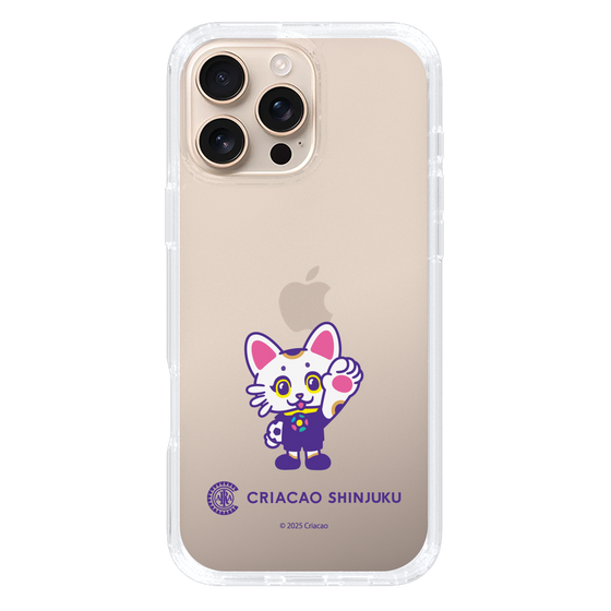 スリムプロテクションケース［ クリアソン新宿 - くりあにゃん - ハイタッチ ］
