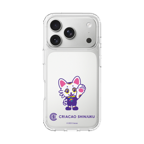 スリムプロテクションケース［ クリアソン新宿 - くりあにゃん - ハイタッチ ］