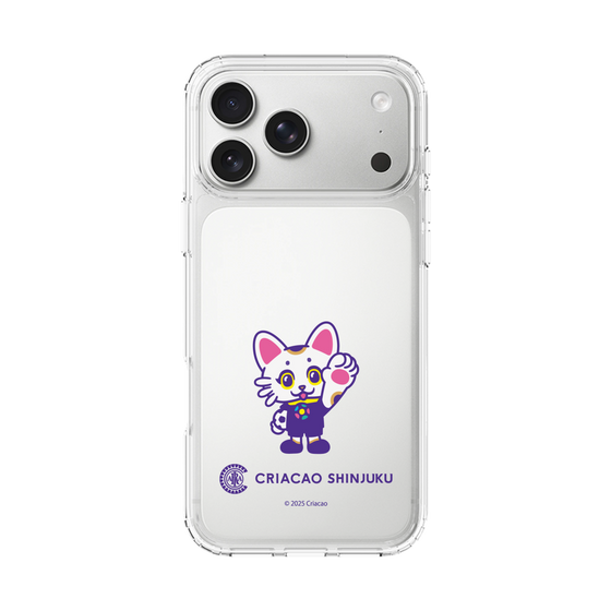 スリムプロテクションケース［ クリアソン新宿 - くりあにゃん - ハイタッチ ］