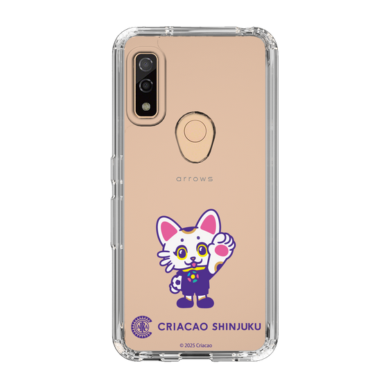 スリムプロテクションケース［ クリアソン新宿 - くりあにゃん - ハイタッチ ］