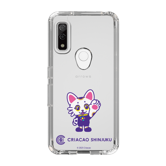 スリムプロテクションケース［ クリアソン新宿 - くりあにゃん - ハイタッチ ］