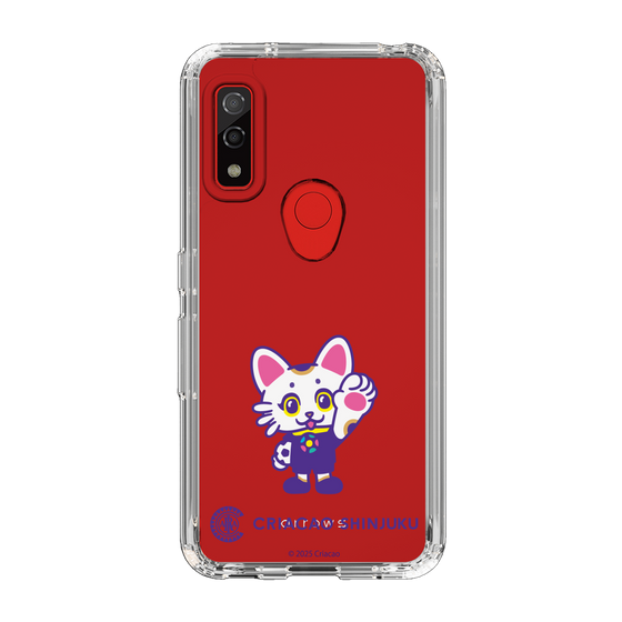 スリムプロテクションケース［ クリアソン新宿 - くりあにゃん - ハイタッチ ］