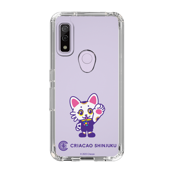 スリムプロテクションケース［ クリアソン新宿 - くりあにゃん - ハイタッチ ］