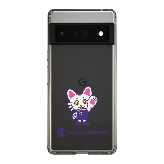 スリムプロテクションケース［ クリアソン新宿 - くりあにゃん - ハイタッチ ］