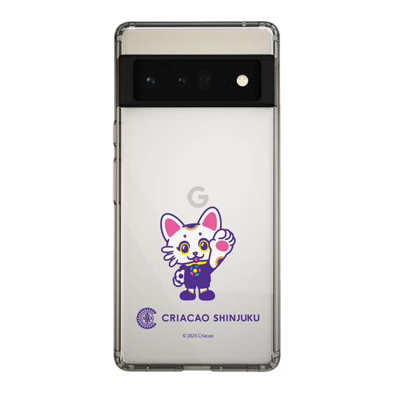 スリムプロテクションケース［ クリアソン新宿 - くりあにゃん - ハイタッチ ］