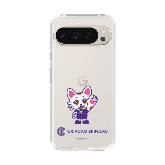 スリムプロテクションケース［ クリアソン新宿 - くりあにゃん - ハイタッチ ］