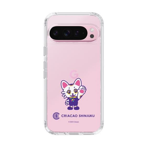 スリムプロテクションケース［ クリアソン新宿 - くりあにゃん - ハイタッチ ］