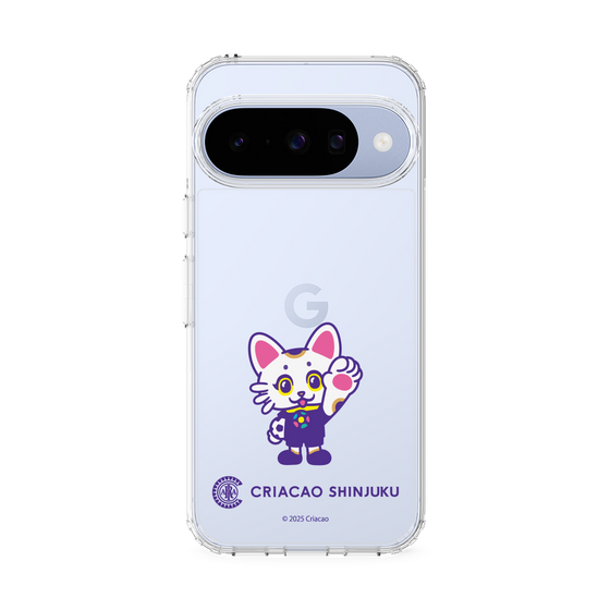 スリムプロテクションケース［ クリアソン新宿 - くりあにゃん - ハイタッチ ］