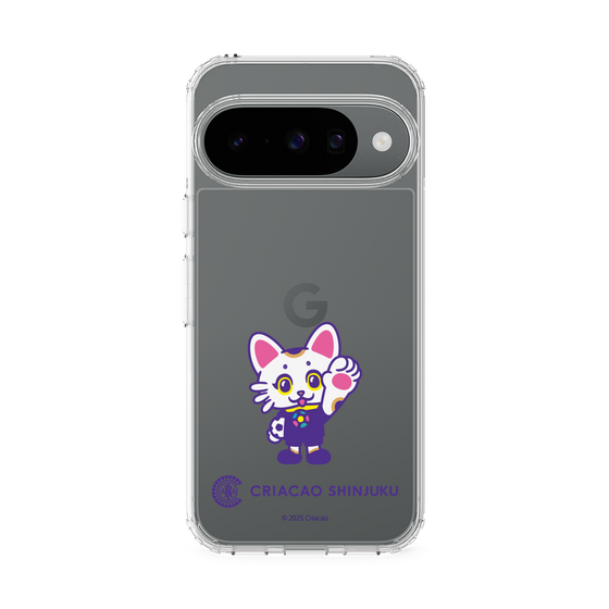スリムプロテクションケース［ クリアソン新宿 - くりあにゃん - ハイタッチ ］