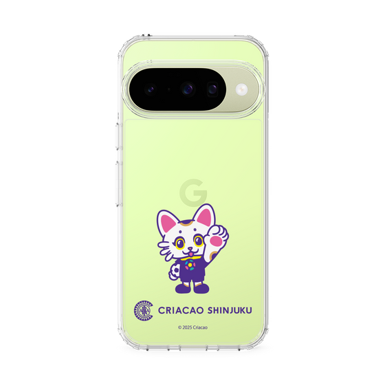 スリムプロテクションケース［ クリアソン新宿 - くりあにゃん - ハイタッチ ］
