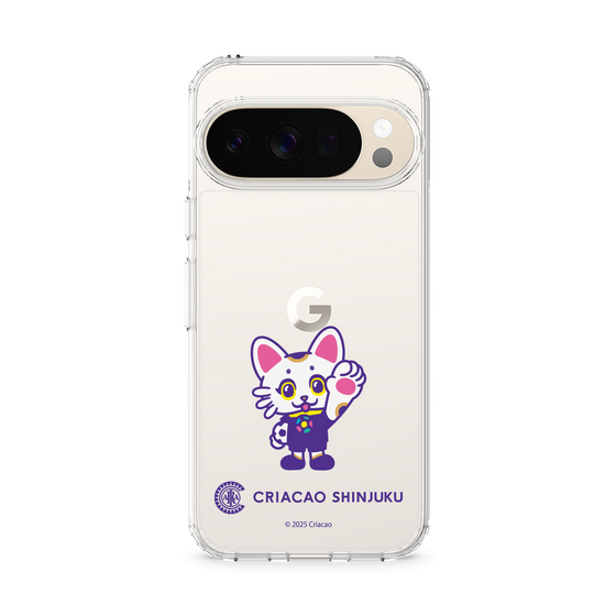 スリムプロテクションケース［ クリアソン新宿 - くりあにゃん - ハイタッチ ］