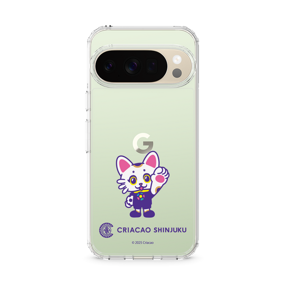 スリムプロテクションケース［ クリアソン新宿 - くりあにゃん - ハイタッチ ］