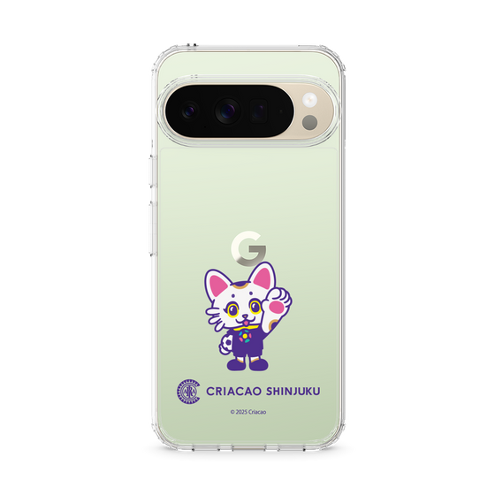 スリムプロテクションケース［ クリアソン新宿 - くりあにゃん - ハイタッチ ］