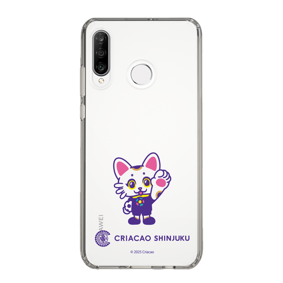 スリムプロテクションケース［ クリアソン新宿 - くりあにゃん - ハイタッチ ］