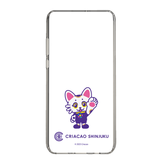 スリムプロテクションケース［ クリアソン新宿 - くりあにゃん - ハイタッチ ］