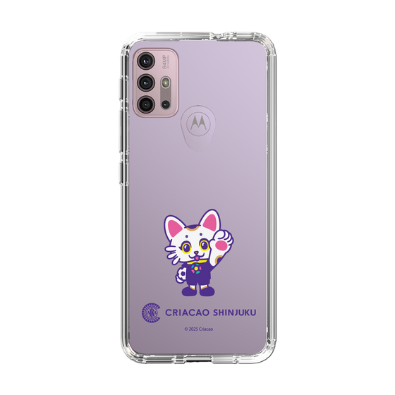 スリムプロテクションケース［ クリアソン新宿 - くりあにゃん - ハイタッチ ］