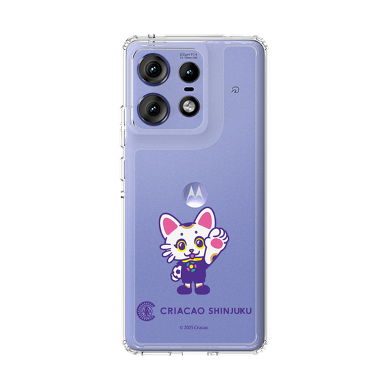 スリムプロテクションケース［ クリアソン新宿 - くりあにゃん - ハイタッチ ］