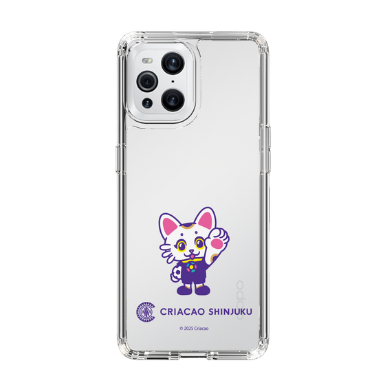 スリムプロテクションケース［ クリアソン新宿 - くりあにゃん - ハイタッチ ］