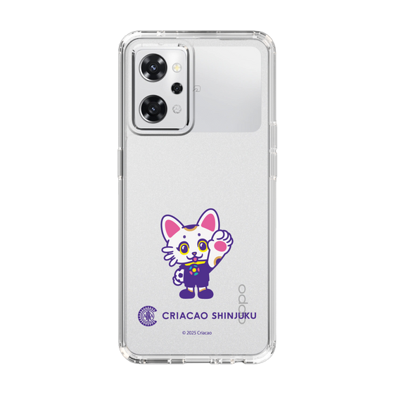 スリムプロテクションケース［ クリアソン新宿 - くりあにゃん - ハイタッチ ］