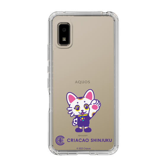 スリムプロテクションケース［ クリアソン新宿 - くりあにゃん - ハイタッチ ］