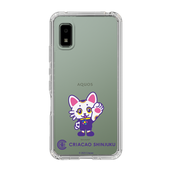 スリムプロテクションケース［ クリアソン新宿 - くりあにゃん - ハイタッチ ］