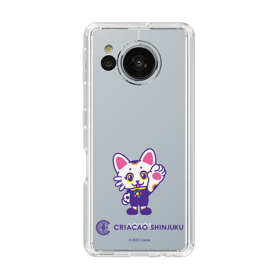 スリムプロテクションケース［ クリアソン新宿 - くりあにゃん - ハイタッチ ］