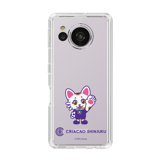 スリムプロテクションケース［ クリアソン新宿 - くりあにゃん - ハイタッチ ］