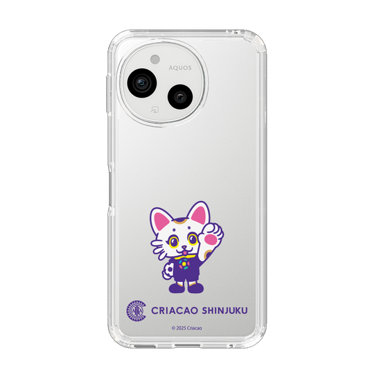 スリムプロテクションケース［ クリアソン新宿 - くりあにゃん - ハイタッチ ］