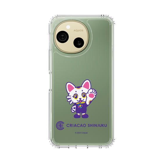 スリムプロテクションケース［ クリアソン新宿 - くりあにゃん - ハイタッチ ］